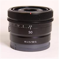 Used Sony FE 50mm f/2.5 G Lens