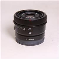 Used Sony FE 50mm f/2.5 G Lens