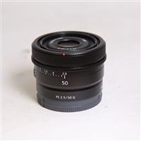 Used Sony FE 50mm f/2.5 G Lens