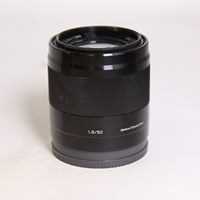 Used Sony E 50mm f/1.8 OSS Prime Lens Black