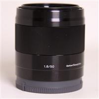 Used Sony E 50mm f/1.8 OSS Prime Lens Black