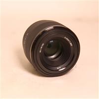 Used Sony E 50mm f/1.8 OSS Prime Lens Black