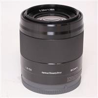 Used Sony E 50mm f/1.8 OSS Prime Lens Black