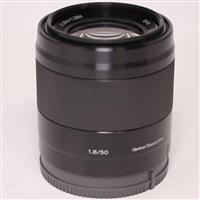 Used Sony E 50mm f/1.8 OSS Prime Lens Black