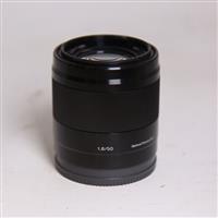 Used Sony E 50mm f/1.8 OSS Prime Lens Black