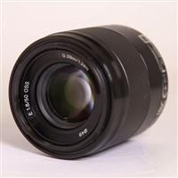 Used Sony E 50mm f/1.8 OSS Prime Lens Black