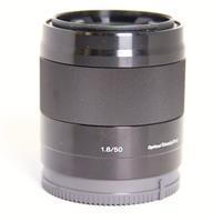 Used Sony E 50mm f/1.8 OSS Prime Lens Black