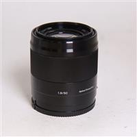 Used Sony E 50mm f/1.8 OSS Prime Lens Black