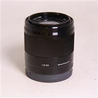 Used Sony E 50mm f/1.8 OSS Prime Lens Black