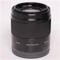 Used Sony E 50mm f/1.8 OSS Prime Lens Black