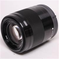 Used Sony E 50mm f/1.8 OSS Prime Lens Black