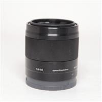 Used Sony E 50mm f/1.8 OSS Prime Lens Black
