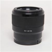 Used Sony FE 50mm f/1.8 Prime Lens