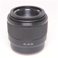 Used Sony FE 50mm f/1.8 Prime Lens