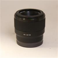 Used Sony FE 50mm f/1.8 Prime Lens