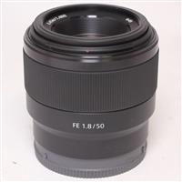 Used Sony FE 50mm f/1.8 Prime Lens