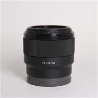 Used Sony FE 50mm f/1.8 Prime Lens