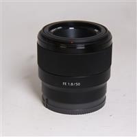 Used Sony FE 50mm f/1.8 Prime Lens