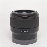 Used Sony FE 50mm f/1.8 Prime Lens