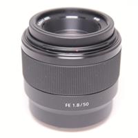 Used Sony FE 50mm f/1.8 Prime Lens