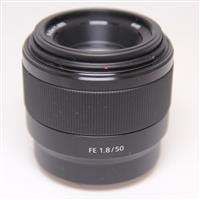 Used Sony FE 50mm f/1.8 Prime Lens