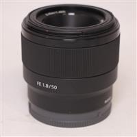 Used Sony FE 50mm f/1.8 Prime Lens
