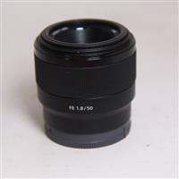 Used Sony FE 50mm f/1.8 Prime Lens