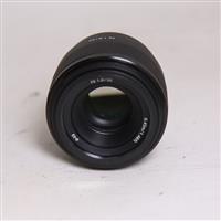 Used Sony FE 50mm f/1.8 Prime Lens