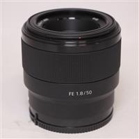 Used Sony FE 50mm f/1.8 Prime Lens