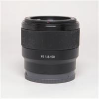 Used Sony FE 50mm f/1.8 Prime Lens