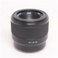 Used Sony FE 50mm f/1.8 Prime Lens