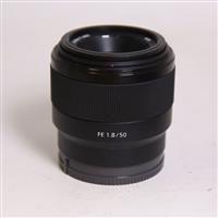 Used Sony FE 50mm f/1.8 Prime Lens