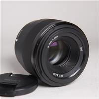 Used Sony FE 50mm f/1.8 Prime Lens