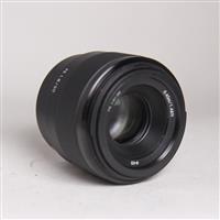 Used Sony FE 50mm f/1.8 Prime Lens