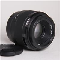 Used Sony FE 50mm f/1.8 Prime Lens