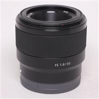 Used Sony FE 50mm f/1.8 Prime Lens