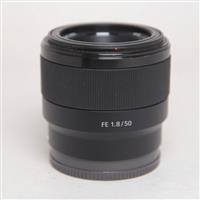 Used Sony FE 50mm f/1.8 Prime Lens