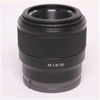 Used Sony FE 50mm f/1.8 Prime Lens