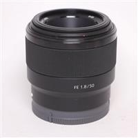 Used Sony FE 50mm f/1.8 Prime Lens