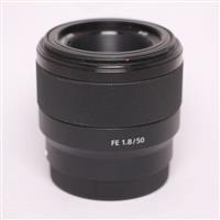 Used Sony FE 50mm f/1.8 Prime Lens