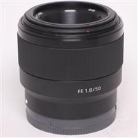 Used Sony FE 50mm f/1.8 Prime Lens