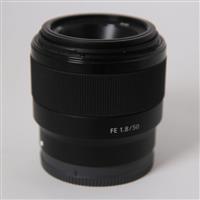 Used Sony FE 50mm f/1.8 Prime Lens