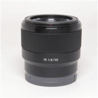 Used Sony FE 50mm f/1.8 Prime Lens