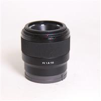 Used Sony FE 50mm f/1.8 Prime Lens