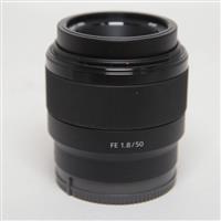 Used Sony FE 50mm f/1.8 Prime Lens