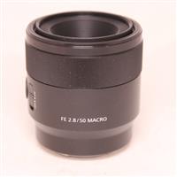 Used Sony FE 50mm f/2.8 Macro Lens