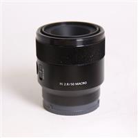 Used Sony FE 50mm f/2.8 Macro Lens
