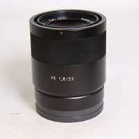 Used Sony FE 55mm f/1.8 ZA Zeiss Sonnar T* Lens