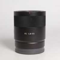 Used Sony FE 55mm f/1.8 ZA Zeiss Sonnar T* Lens