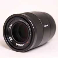 Used Sony FE 55mm f/1.8 ZA Zeiss Sonnar T* Lens